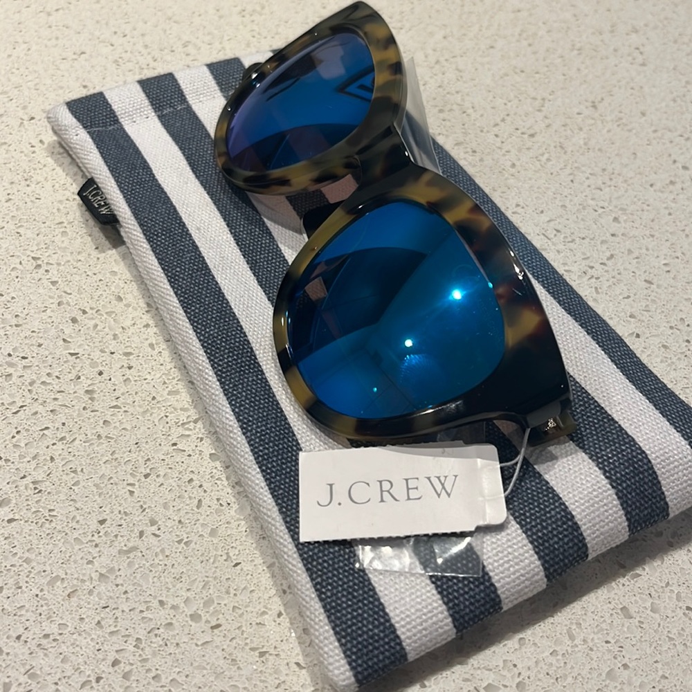 NWT Jcrew sunglasses with case